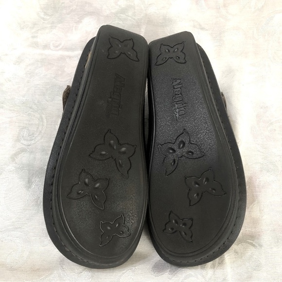 ALEGRIA Paloma Mary Jane Choco Deep Brown Smooth Leather sz 37 EU 7-7.5 US - Picture 9 of 10